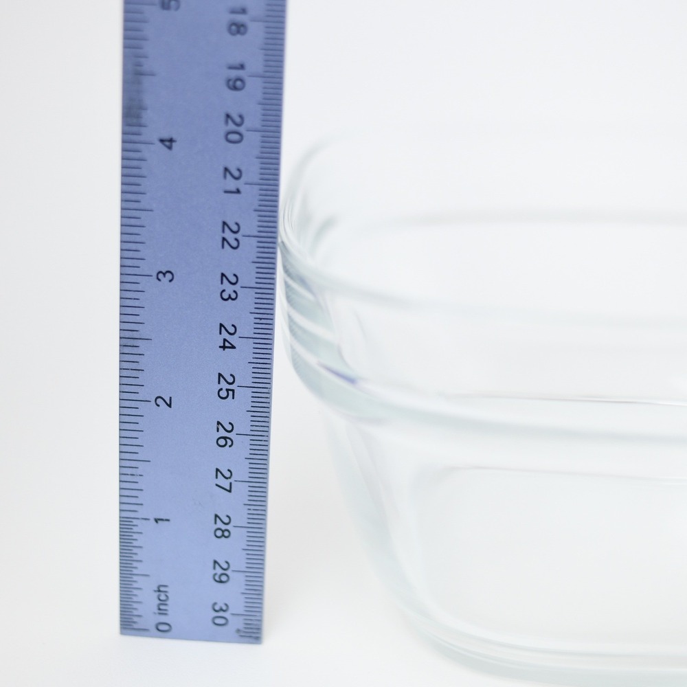 Rubbermaid Glass Storage Container NO LID 4 Cups 946 ml 7N63 Discontinued - Picture 4 of 4